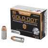 Speer Gold Dot .380 ACP, 90gr, HP - 20 Rounds [MPN: 23606GD]