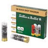 Sellier &amp; Bellot Buckshot 12 GA, 3in. 15 Pellet 00 Buckshot - 10 Rounds [MPN: SB12BSA]