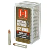 Hornady Critical Defense .22 WMR, 40gr, JHP - 50 Rounds [MPN: 83200]