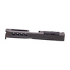 True Precision Glock 19 Slide - W/rms Cut & Plate Stealth Grey