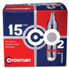 Crosman Air Guns Copperhead CO2 12 Gram, 15 Cylinders/Pack