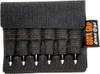 God'a Grip Ammo Grip Standard - 6 Shell Holder Black W/ 3m