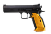 CZ TS 2 ORANGE 40SW 5.2" 17RD BULL FOFS ALUM GRIPS