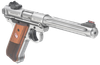 Ruger Mark IV Hunter .22 LR 6.88" 10+1 Satin Stainless Steel 40118