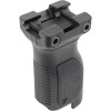 Strike Industries Angled Vertical Grip With Cable Management Long Picatinny Mount Black
