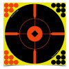 Birchwood Casey Shoot-N-C 12 Inch Bull's-Eye BMW Self-adhesive Reactive Paper Target Indoor/Outdoor Repair Pasters 100 Pack