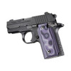 HOG SIG SAU P238 SMOOTH G10 G MASCUS PURPLE LAVA