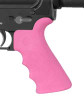 Hogue Ar-15 Beavertail Grip - W/finger Grooves Pink