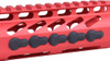 Guntec Rubber Insert Covers - 10pk Keymod Black