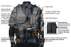 Utg Tactical Vest V547 Black - Law Enforcement
