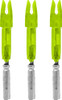 Lumenok Lighted Nock - X-series Green 3pk