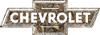 Open Road Brands Die Cut Emb - Tin Sign Camo Chevrolet Bowtie