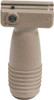 Je Vertical Grip W/storage - Stubby Tan
