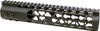 Guntec Air Lite Handguard - 10" Keymod Black