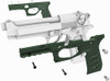 Recover Tact. Bc2 Beretta 92 - Grip And Rail System Tan