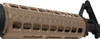 Ergo Grip 2-piece Handguard - For Ar-15 Dark Earth M-lok