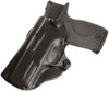 Desantis Mini Scabbard Holster - Lh Owb Leather Glk 2627 Black