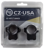 Cz Cz457, Cz 40086 Alum Scope Rings 1in  Cz457 11mm Dovetail