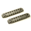 HERA Arms USA P-KMRS Polymer KeyMod Rail System 2 Rail Pieces Per Package Polymer OD Green