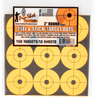 Pro-shot Peel & Stick, Proshot 2rdot-108         2" Org Peel Trg Dots