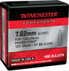 Winchester Ammo Centerfire Rifle, Win Wb762pp123 Bul 308    123 Pp         100