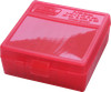 Mtm Case-gard, Mtm P100329  100rd Pstl Bx 38-357  Red
