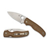 Spyderco Shaman Sprint Plain Edge 3.62 in Blade Micarta