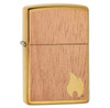 Zippo Woodchuck Mahogany USA Flame Lighter