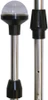 SeaSense Telescopic Led Stern  Light Chrome 26inTo48in