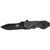 SW SWMP4L Assisted 3.5 in Black Blade Black Aluminum Handle
