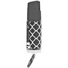 Sabre Designer Blk Quatrefoil Clam