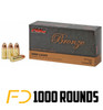 PMC Bronze 9MM, 124gr, FMJ - 1000 Rounds (Case)