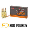 PMC X-Tac .308 WIN/7.62 NATO, 168gr, OTM - 200 Rnds - Free Shipping