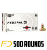 Federal Range and Target 9MM, 115gr, FMJ - 500 Rounds - Free Shipping