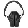 Walkers Pro Low Profile Passive Folding Muff-31dB NRR-Black