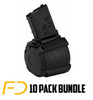 Magpul PMAG D-60 M4 Magazine 5.56x45mm NATO 60rnd Drum Black - 10 pack