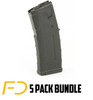 Magpul PMAG M3 .300 Blackout 30 rnd Black - 5 pack