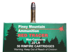 Piney Mountain Ammunition Red Tracer .22LR, 40gr, LRN - 50 Rounds [MPN: PMSN22LRR]