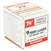 Winchester Ammunition Target & Practice 9MM, 115gr, FMJ -  50 rounds [MPN: W9MM50]
