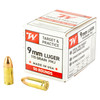 Winchester Ammunition Target & Practice 9MM, 115gr, FMJ -  50 rounds [MPN: W9MM50]