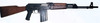 RILEY DEFENSE RAK308-C .308 WIN/7.62 NATO 19.7" 20RD BLACK WOOD STOCK