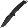 SOG Trident FX Blackout Fixed Knife 4.2" Tanto