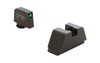 Ameriglo L Trit Green/Black For Glock 43x