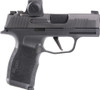 Sig Sauer P365 9mm, 3.1" Barrel, 10rd, Black, Romeo-X Optic