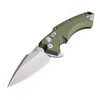 Hogue X5 4in Folder Spear Pt Tumbled Alum