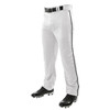 Champro Youth Triple Crown Opn Btm Pant w Piping Blk