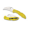 Spyderco Tasman Salt 2 Folder 2.8 in Serrated Yellow FRN Hnd