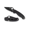 Spyderco Para 3 Folder 3.0 in Black Plain Black G-10 Handle