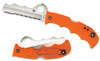 Spyderco Rescue Assist 3.69 in Comboedge Yellow FRN Handle