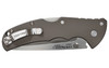 Cold Steel Code 4 Folder 3.5 in Tanto Pt Plain Gray Aluminum